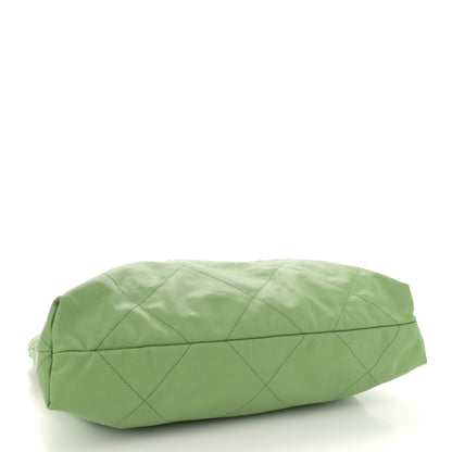 Chanel Shiny Caviar Quilted Chanel 22 Green 4 of 11