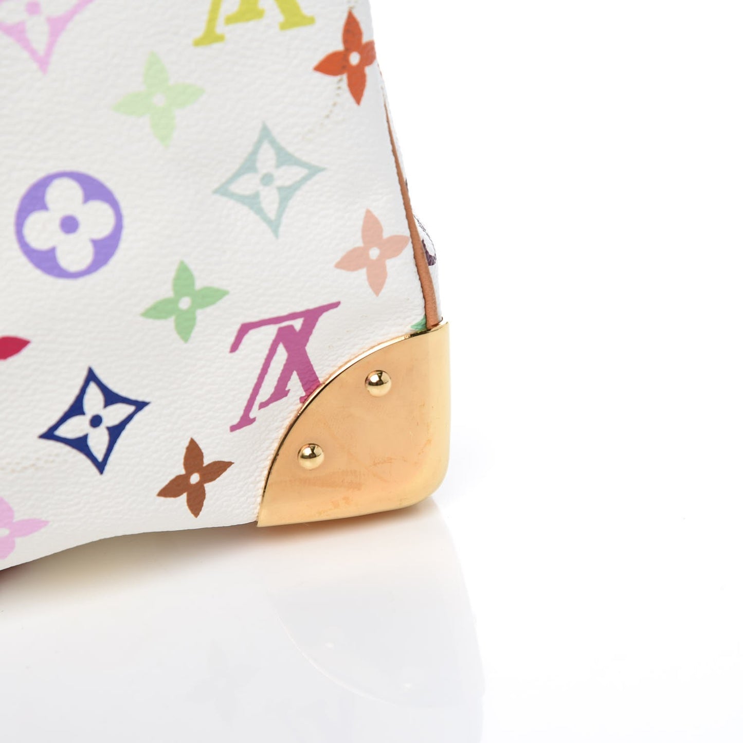 Monogram Multicolor Speedy 30 White
