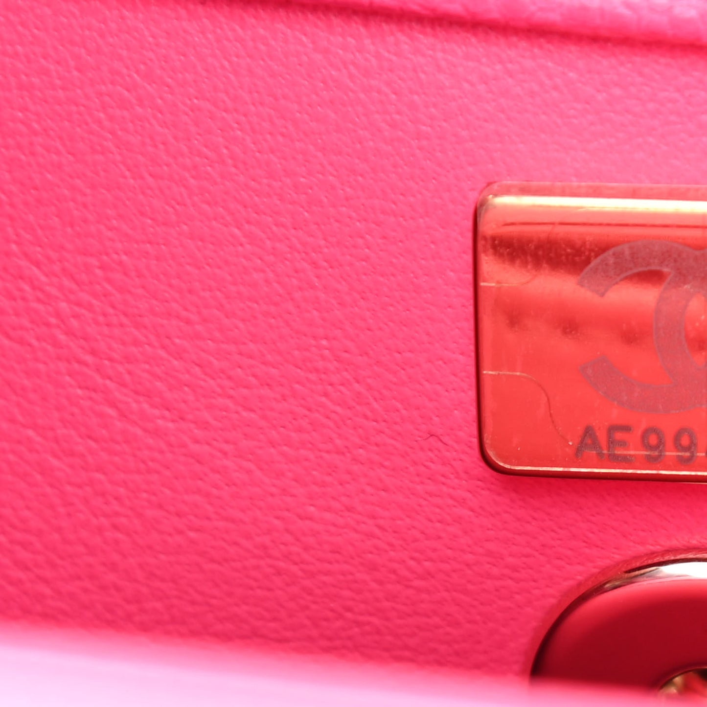 Caviar Quilted Mini Coco Handle Flap Rose