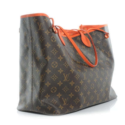 Louis Vuitton Monogram Ikat San Francisco LV Cup Neverfull GM Orange 3 of 7