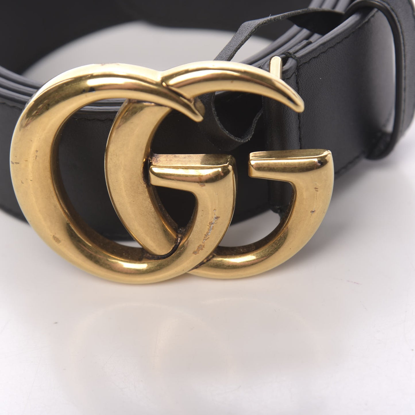 Calfskin Double G 40mm Belt 100 40 Black
