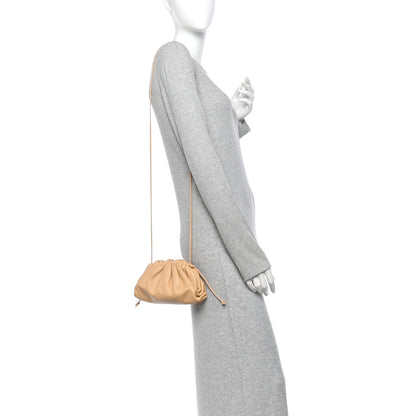 Bottega Veneta Butter Calfskin The Mini Pouch Almond 2 of 11