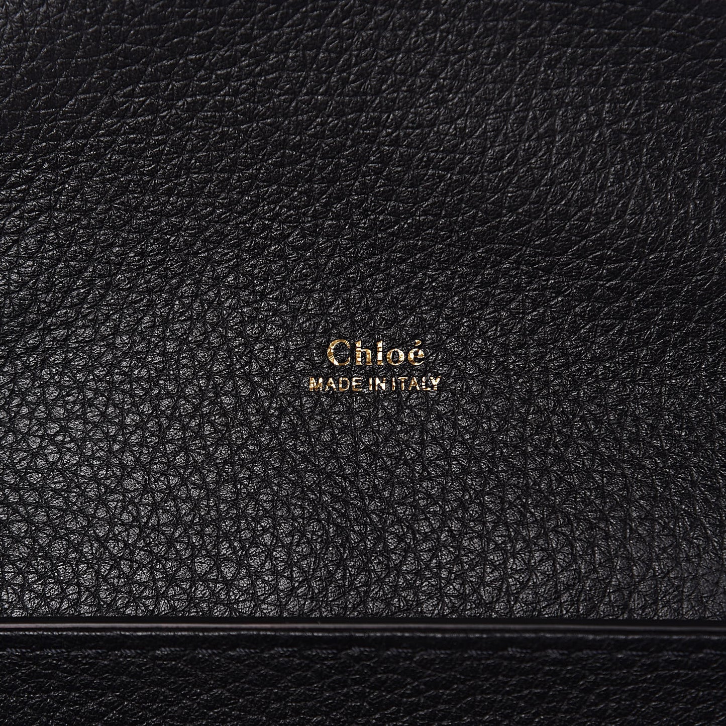 Grained Calfskin Medium Aby Day Shoulder Bag Black