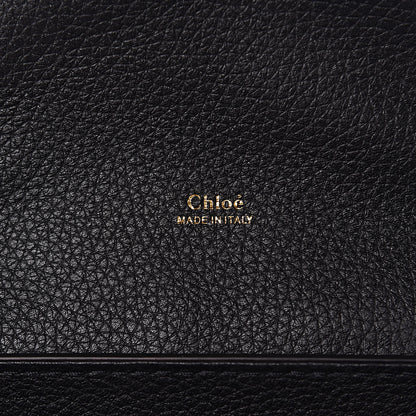 Chloe Grained Calfskin Medium Aby Day Shoulder Bag Black 6 of 10