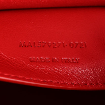 Saint Laurent Smooth Calfskin Manhattan Shoulder Bag Rouge Eros 7 of 13