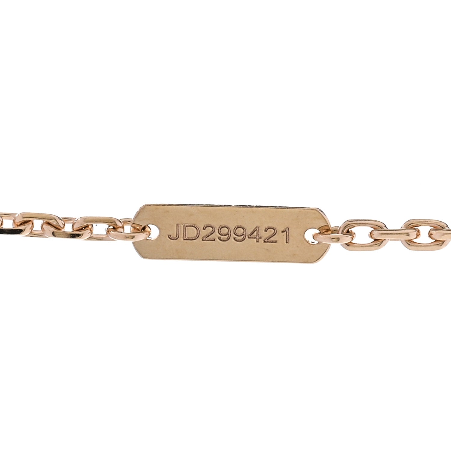 Van Cleef & Arpels 18K Yellow Gold Guilloche Magic Alhambra Long Necklace 6 of 6