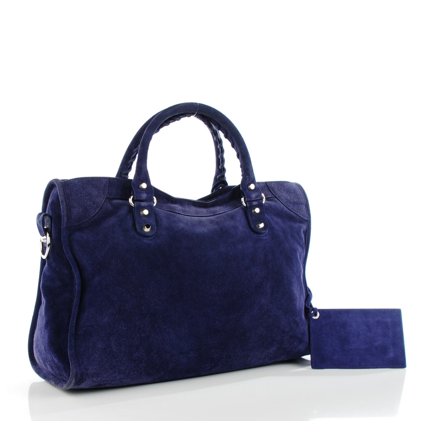 Baby Daim Suede Classic Hardware City Bleu Nuit