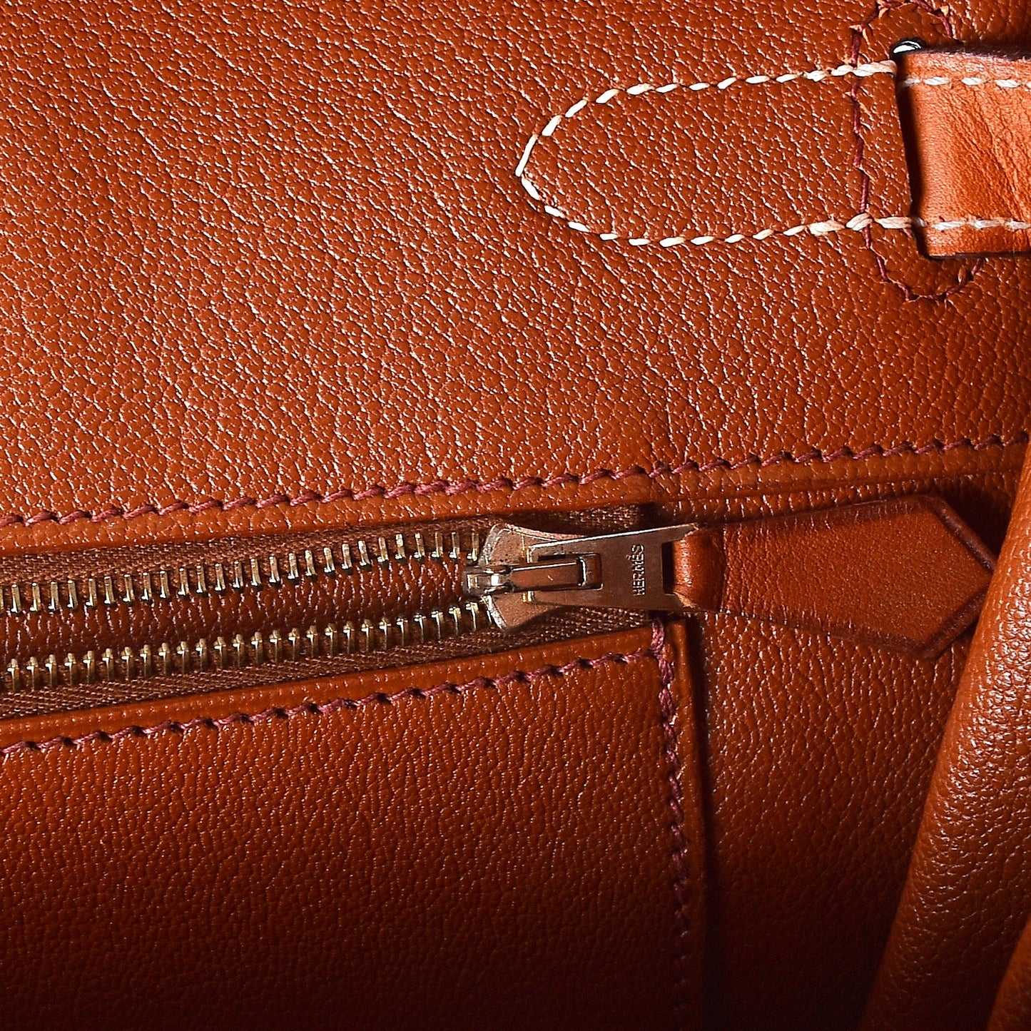 Natural Barenia Birkin 35 Fauve