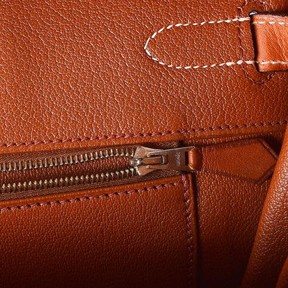 Hermes Natural Barenia Birkin 35 Fauve 13 of 23