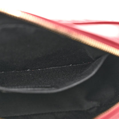 Saint Laurent Calfskin Matelasse Monogram Lou Camera Bag Rouge Eros 6 of 17