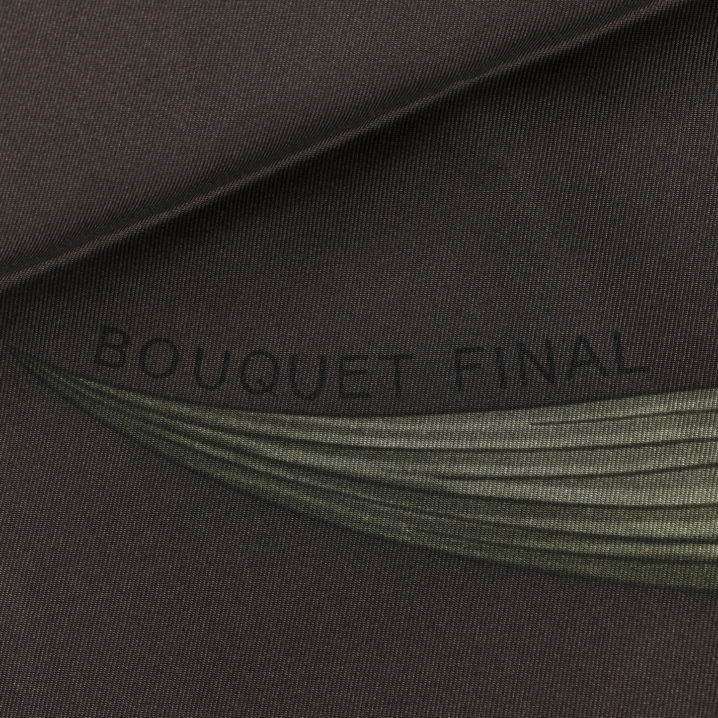 Silk Bouquet Final Scarf 90 Ebene Sable Vert