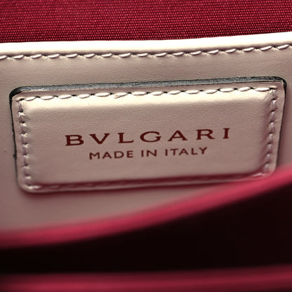 Bulgari Calfskin Serpenti Forever Top Handle White 7 of 11
