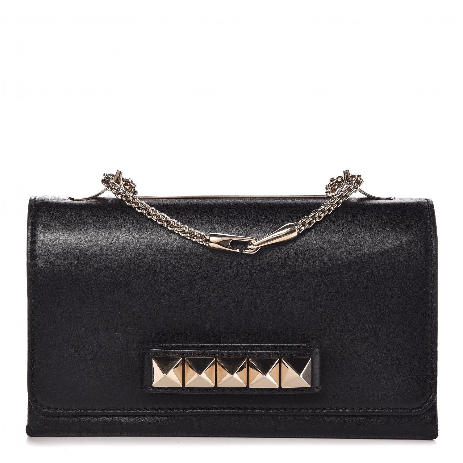 Valentino Garavani Nappa Va Va Voom Shoulder Bag Black 1 of 8