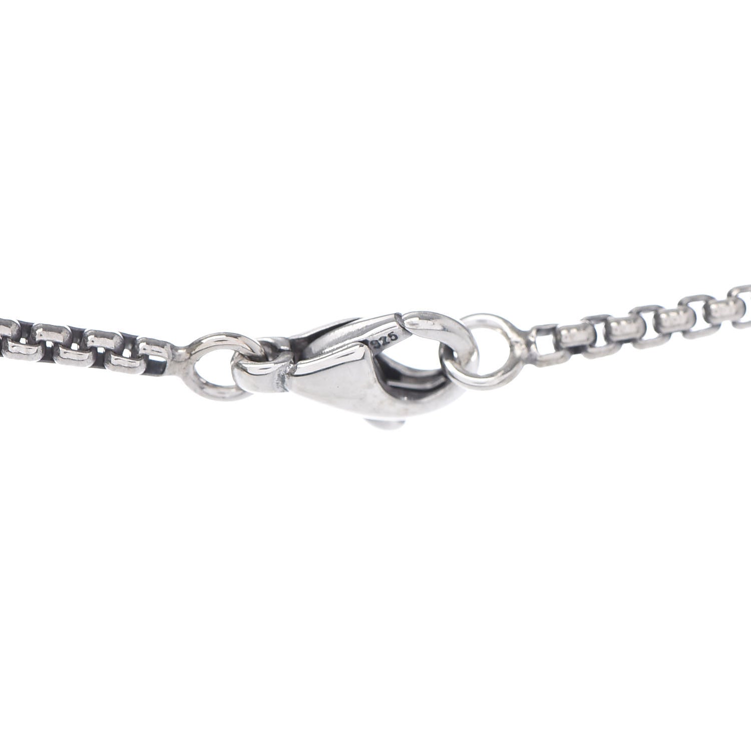 David Yurman Sterling Silver Diamond Pearl 8mm Cerise Pendant Necklace 6 of 6