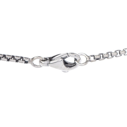 David Yurman Sterling Silver Diamond Pearl 8mm Cerise Pendant Necklace 6 of 6