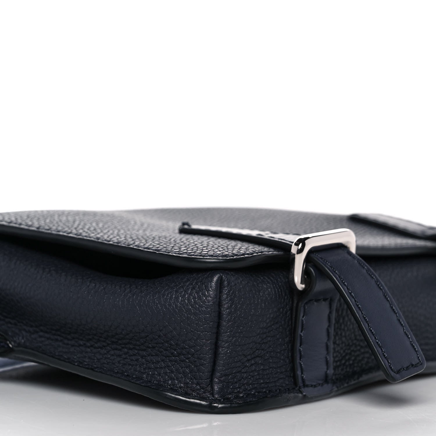 Loewe Soft Grained Calfskin XS Military Messenger Bag Navy 7 of 8