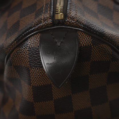 Louis Vuitton Damier Ebene Speedy 30 6 of 15