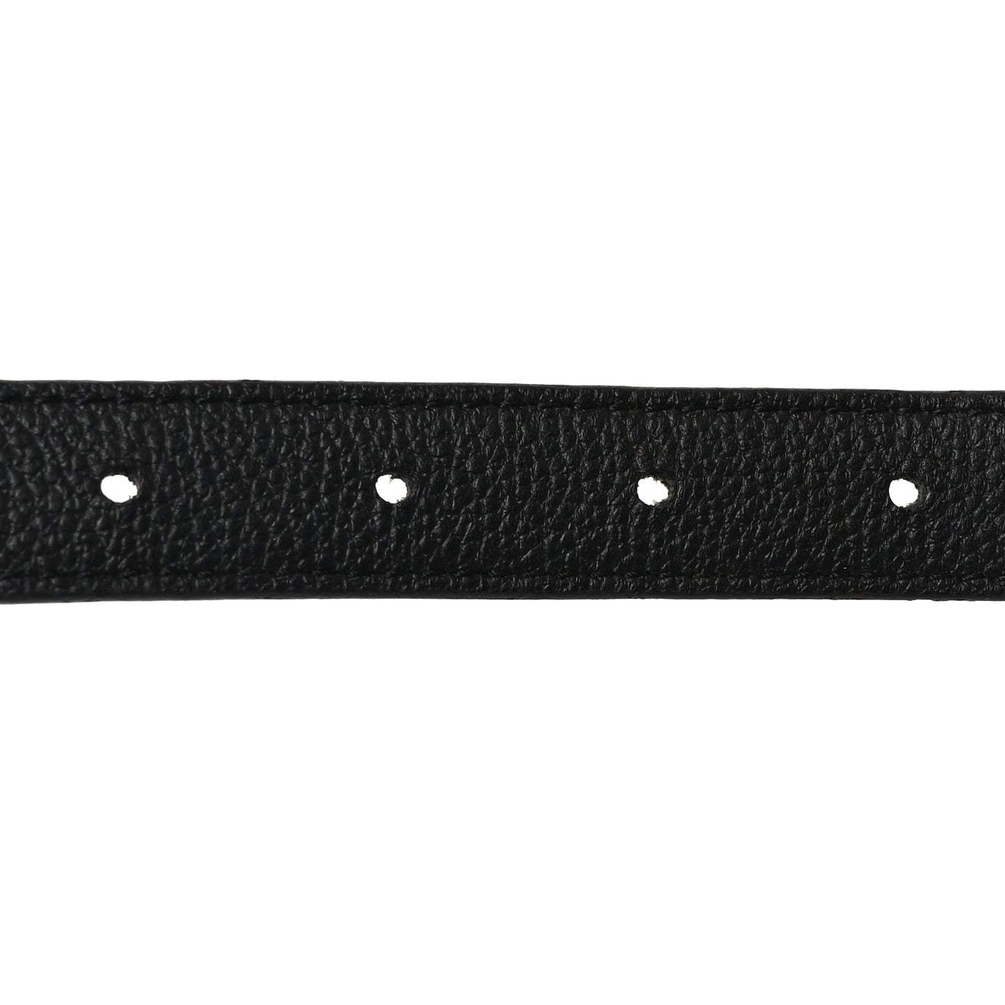Calfskin Monogram 25mm LV Circle Reversible 80 32 Belt Black