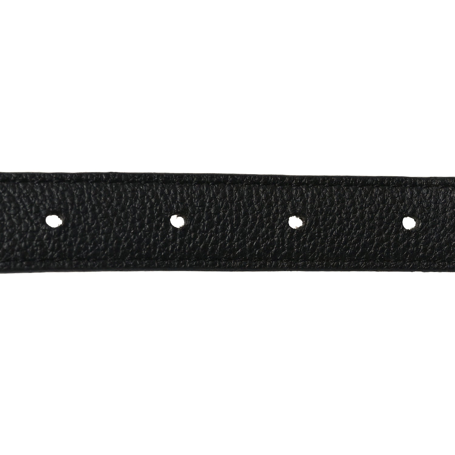 Louis Vuitton Calfskin Monogram 25mm LV Circle Reversible 80 32 Belt Black 3 of 4