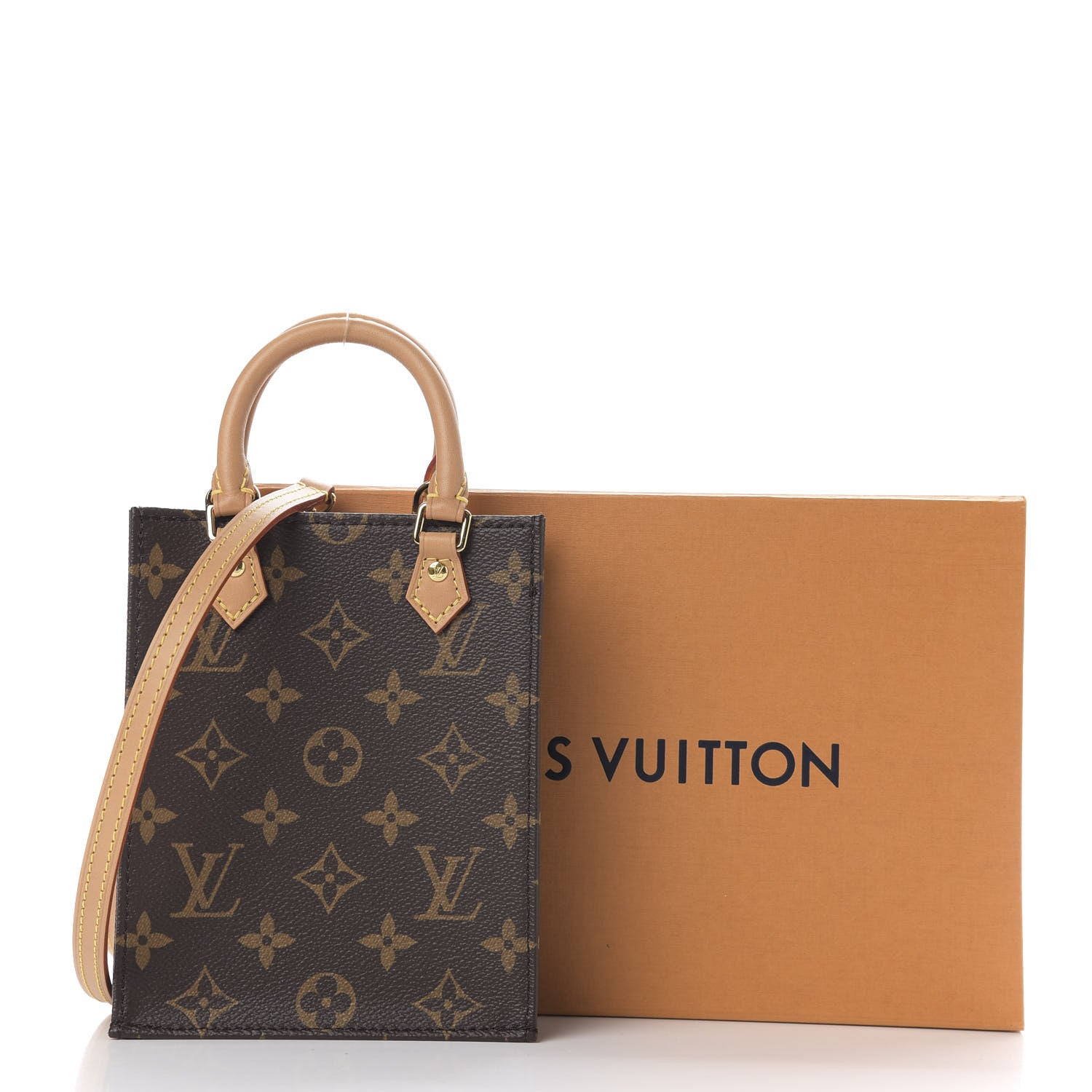 Louis Vuitton Monogram Petit Sac Plat 10 of 10