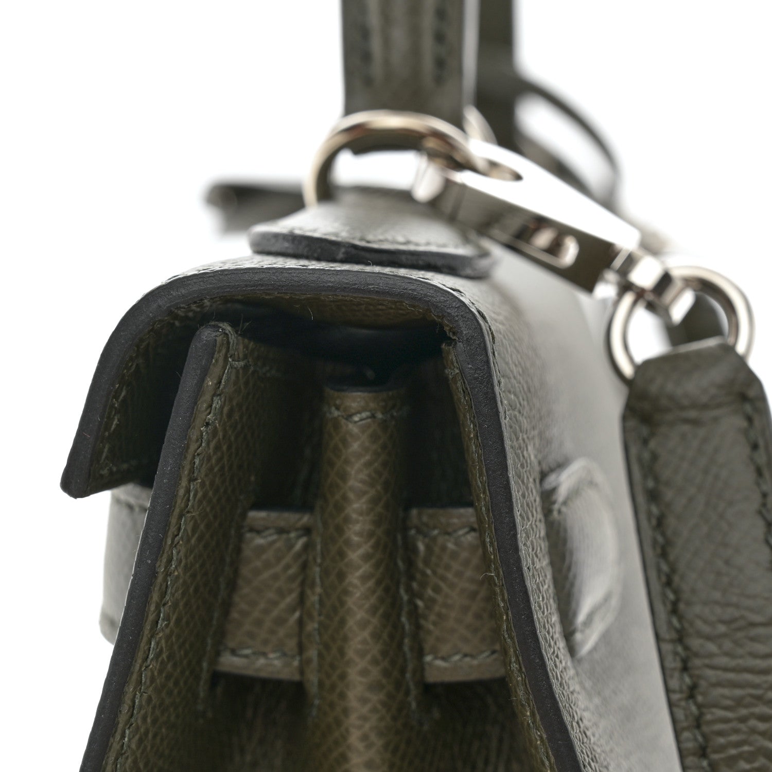 Hermes Epsom Kelly Sellier 28 Vert De Gris 11 of 18