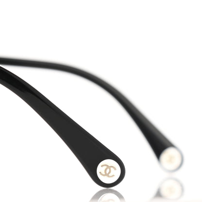 Chanel Acetate Polarized Square Sunglasses 5447 Black 8 of 8