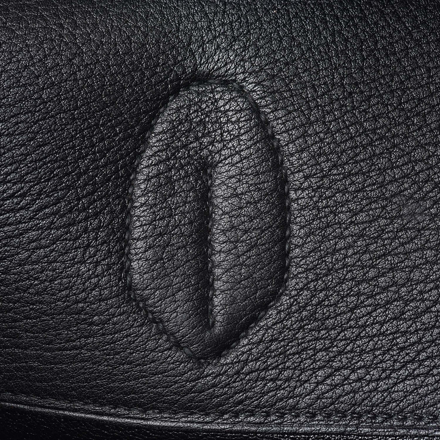 Hermes Taurillon Clemence HAC Birkin 40 Black 13 of 33