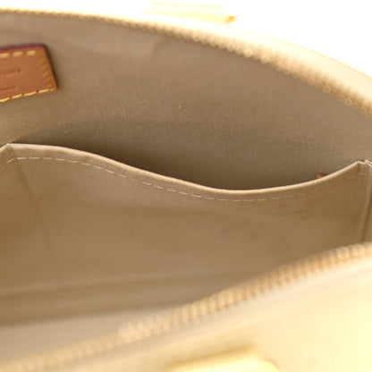 Louis Vuitton Vernis Alma PM Blanc Corail 13 of 16