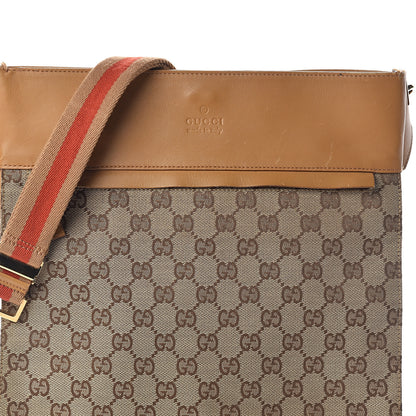 Gucci Monogram Crossbody Bag Brown 8 of 10