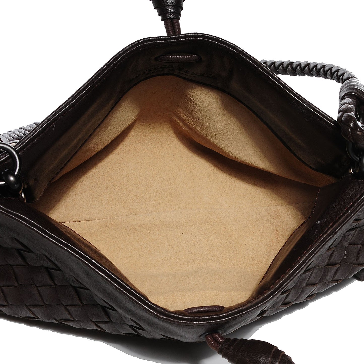 Nappa Intrecciato Baby Bag Ebano