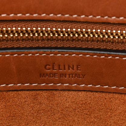 Celine Smooth Calfskin Medium Belt Cabas Phantom Brown 6 of 9