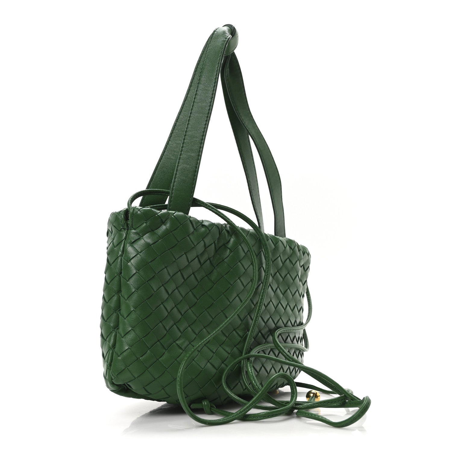 Bottega Veneta Nappa Intrecciato Small Bulb Racing Green 3 of 9