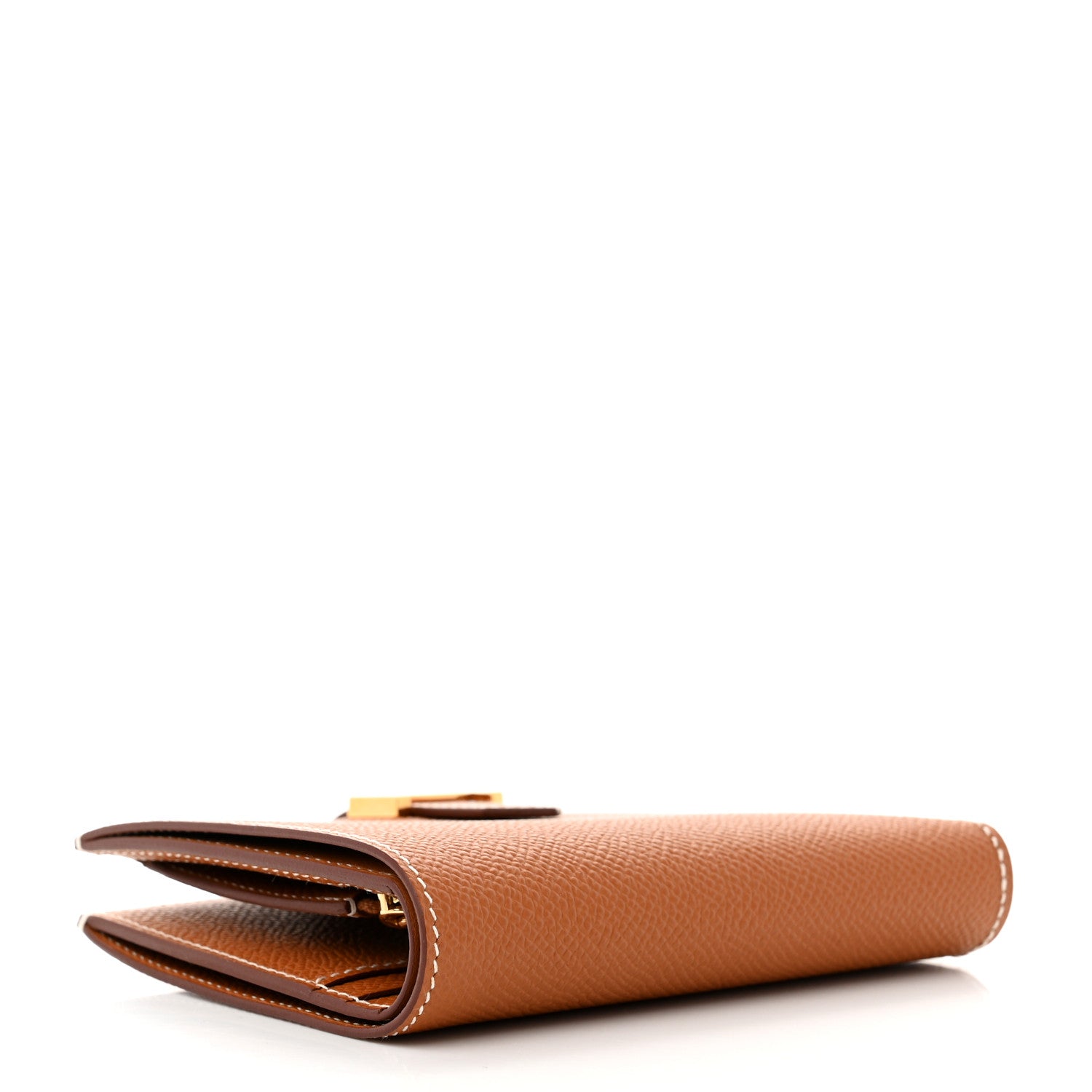 Hermes Epsom Bearn Compact Wallet Gold 4 of 6