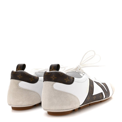 Louis Vuitton Monogram Calfskin Womens LV Sneakerina 40 White 5 of 9
