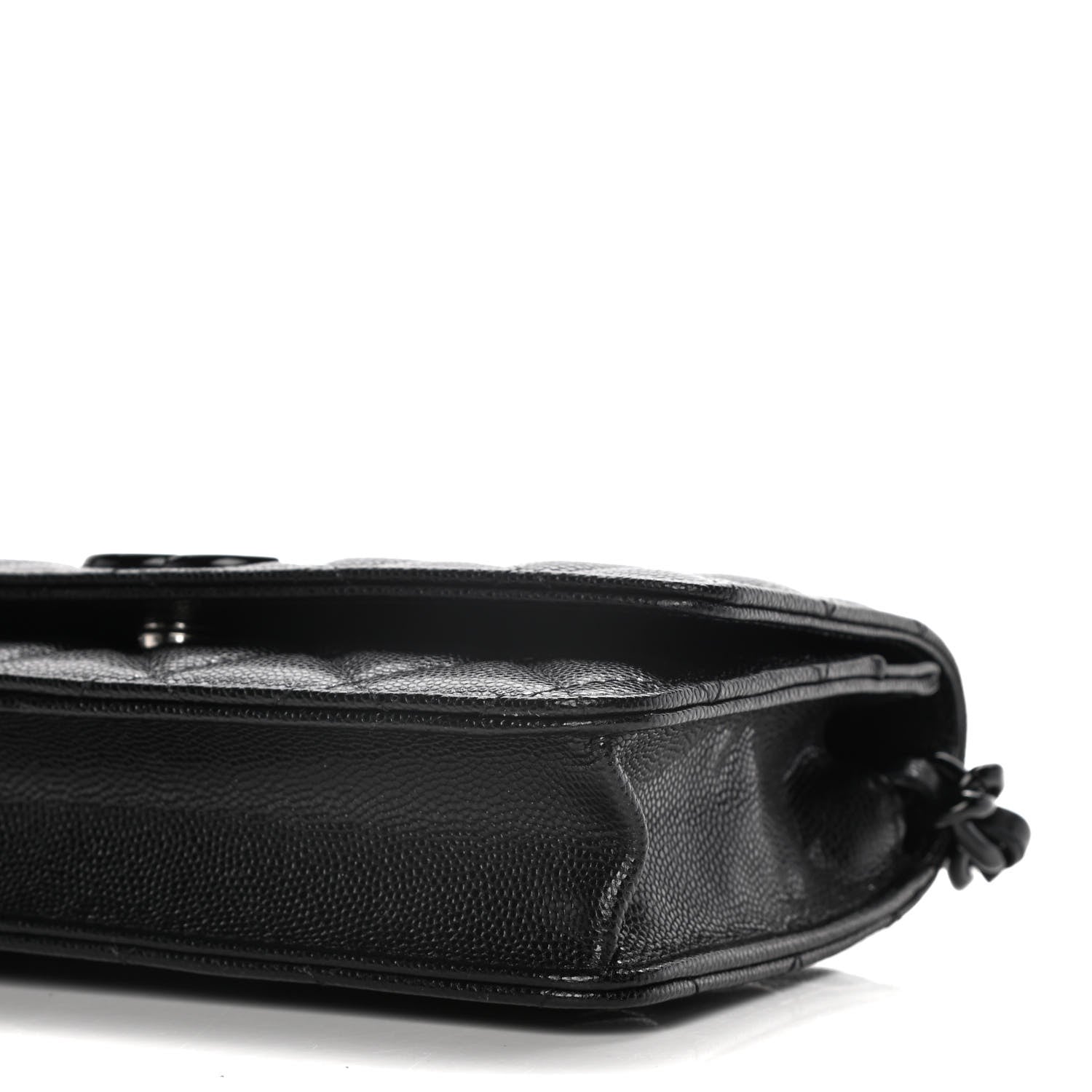 Chanel Caviar Quilted My Everything Wallet On Chain WOC Black 21 of 25