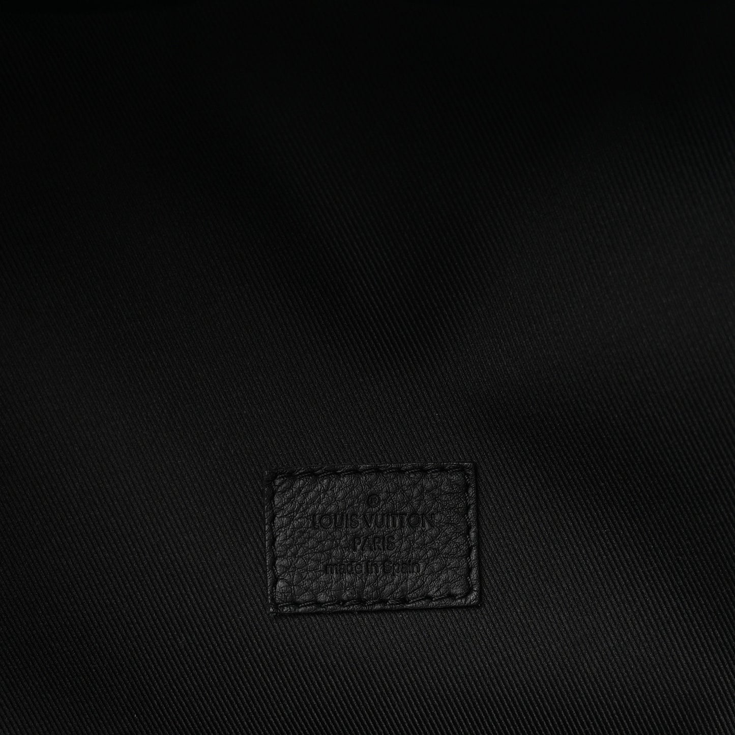 Calfskin Monogram Shadow Discovery Backpack  Black