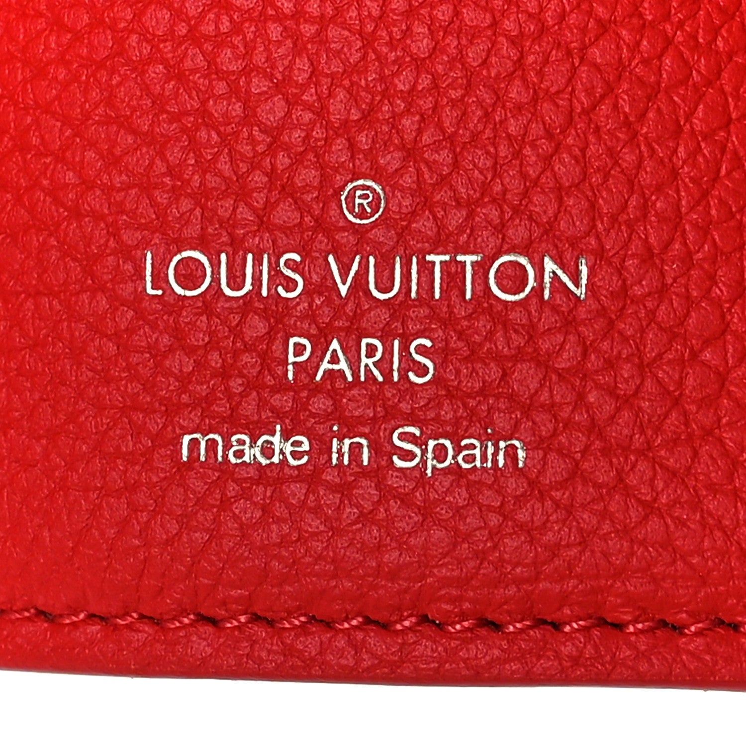 Louis Vuitton Soft Calfskin My Lockme Compact Wallet Poppy 7 of 9
