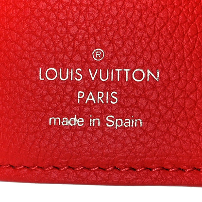 Louis Vuitton Soft Calfskin My Lockme Compact Wallet Poppy 7 of 9
