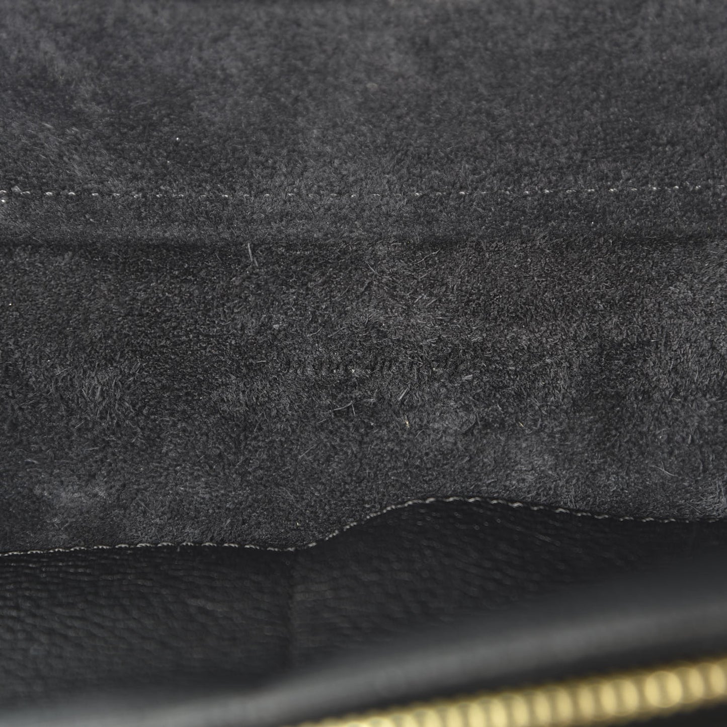 Grained Calfskin Mini Belt Bag Black