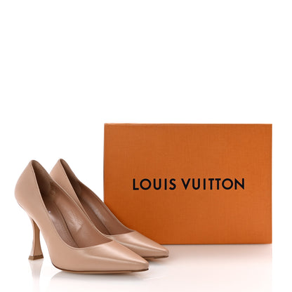 Louis Vuitton Lambskin Sparkle Pumps 38.5 Nude 11 of 11
