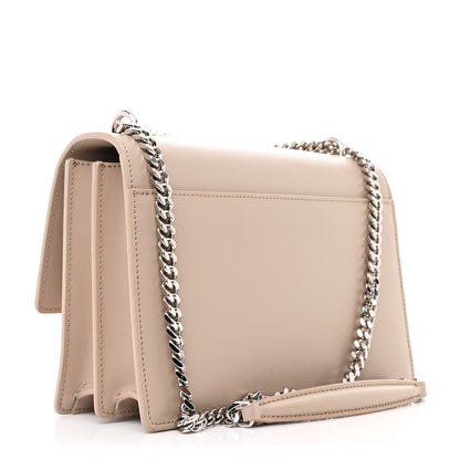 Saint Laurent Calfskin Medium Monogram Sunset Marble Pink 3 of 12