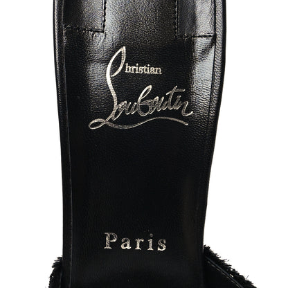 Christian Louboutin Velvet Me Dolly 100 Sandals 41 Black 7 of 7