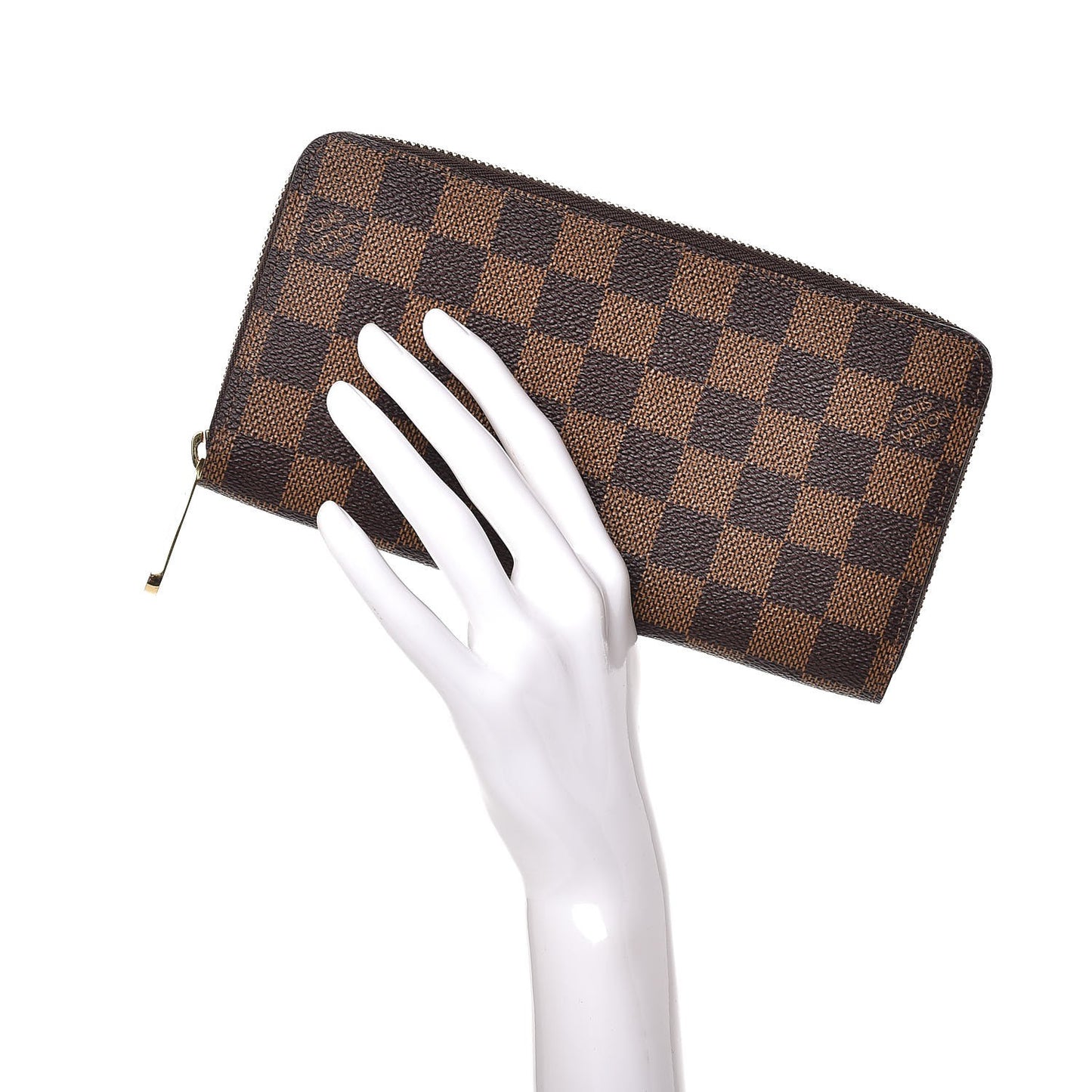 Damier Ebene Zippy Wallet