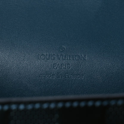 Louis Vuitton Damier Vernis Club Petrole Blue 6 of 16