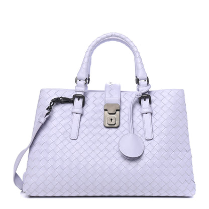 Bottega Veneta Light Calf Intrecciato Small Roma Oyster Lilac 1 of 4