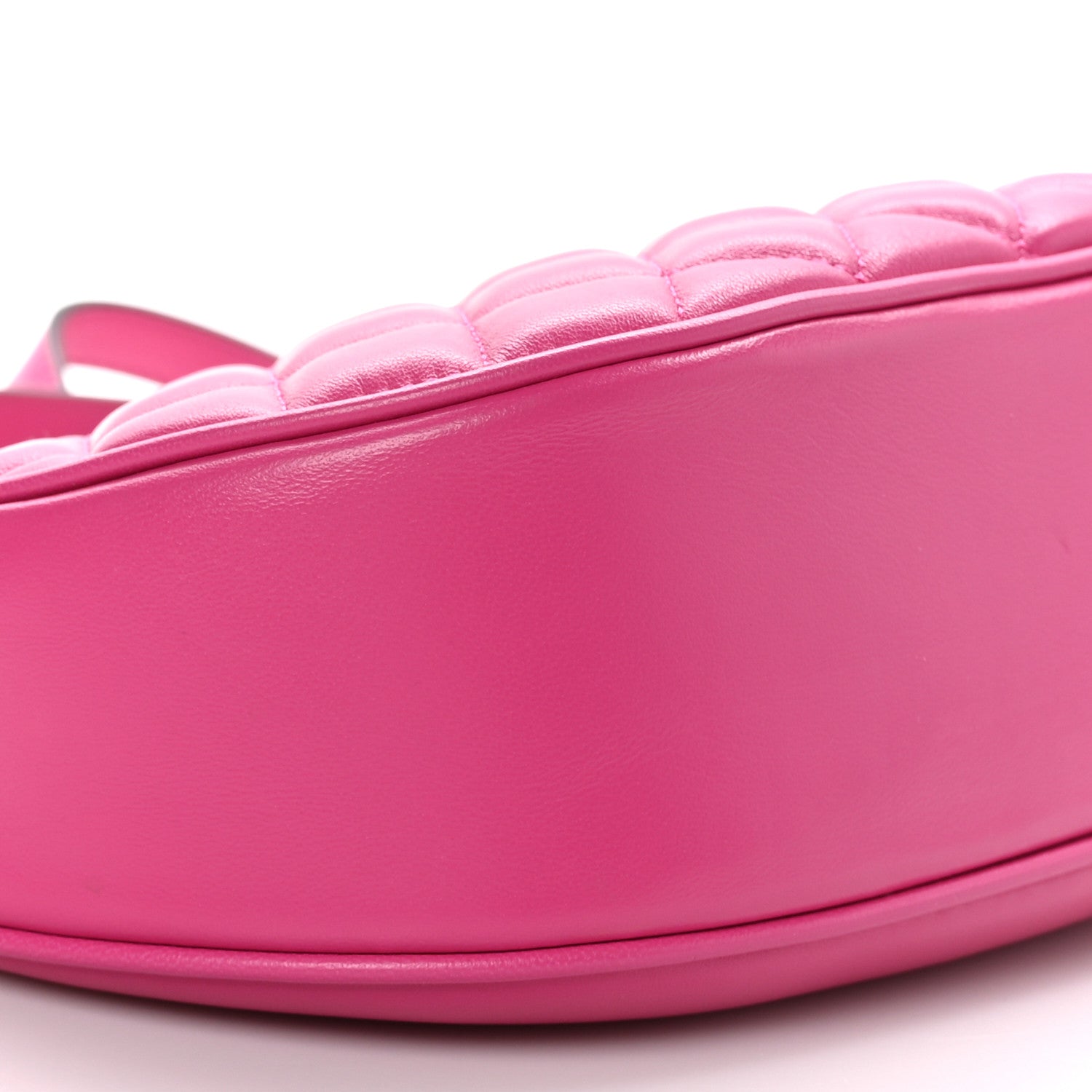 Versace Nappa Quilted Medusa Shoulder Bag Fuchsia 8 of 9