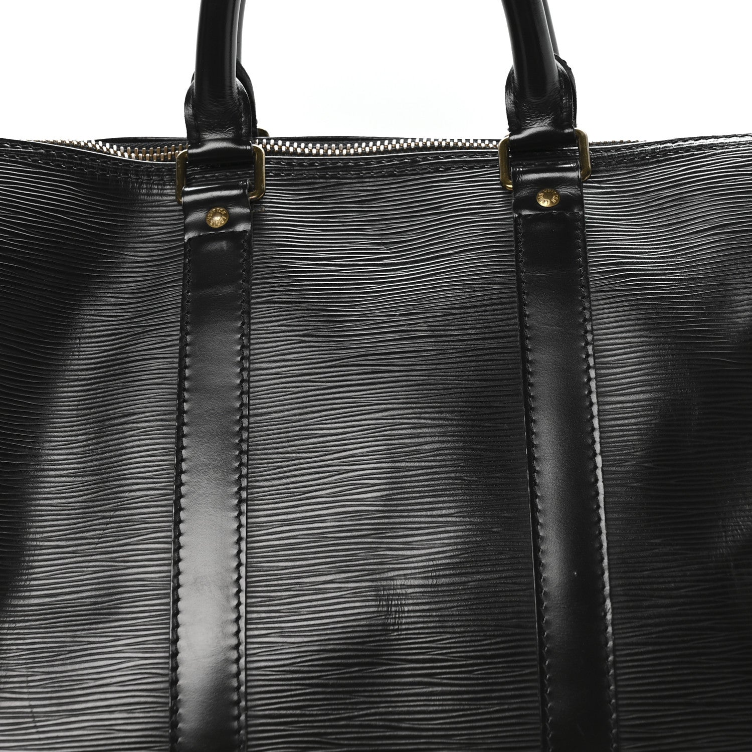 Louis Vuitton Epi Keepall 45 Black 7 of 9
