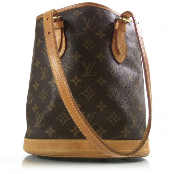 Louis Vuitton Monogram Petit Bucket 23 1 of 9
