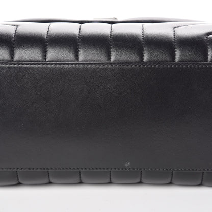 Saint Laurent Calfskin Y Quilted Monogram Medium Loulou Chain Satchel Black 10 of 10
