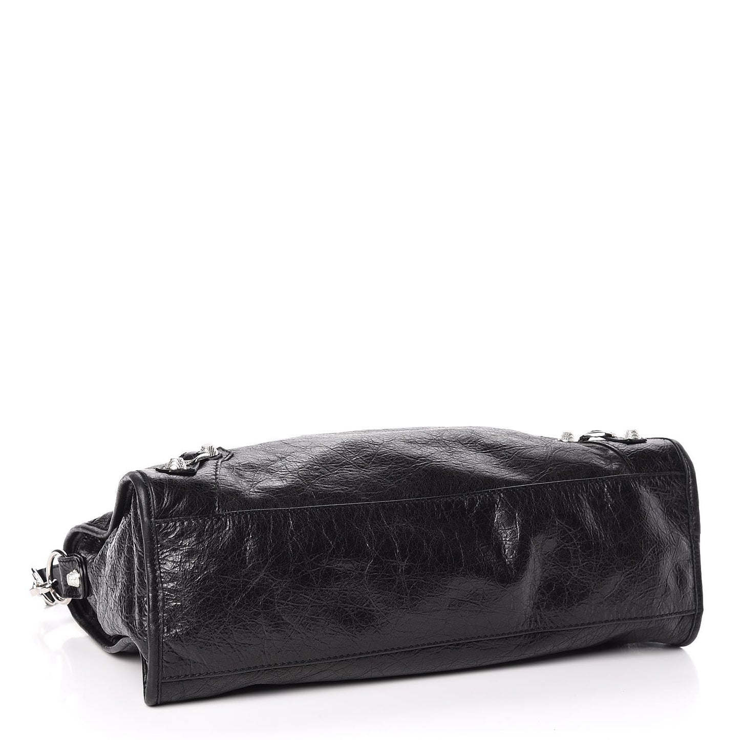 Agneau Giant 12 Silver Hardware City Black
